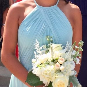 Bill Levkoff long bridesmaids dress